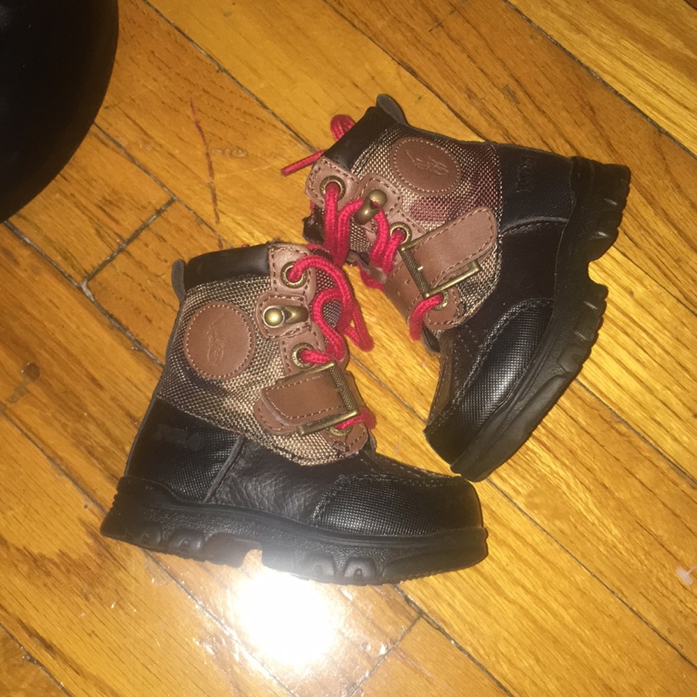 Toddler polo boots